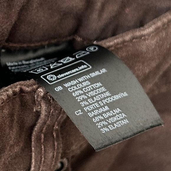 LOGG H&M Dark Brown Skinny Jeans Size 6 - Picture 13 of 16